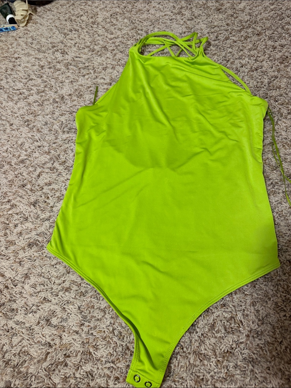 NWT Express Lime Green Bodysuit